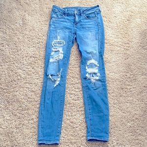 American eagle blue jeans